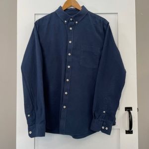 Goodfellow & Co. Men's Northrup Blue Button Down Shirt - XL